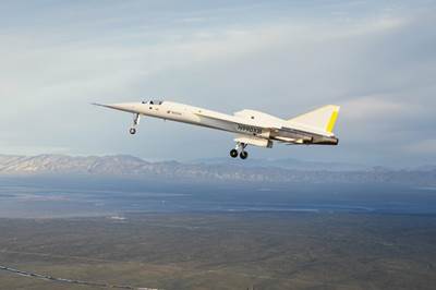 XB-1 supersonic jet authorized for flights exceeding Mach 1