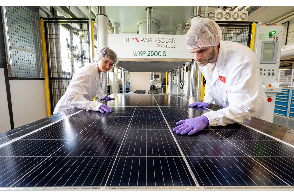 Orp Solar Module LIT Rapid Solar system enhances composite photovoltaic panel assembly ...