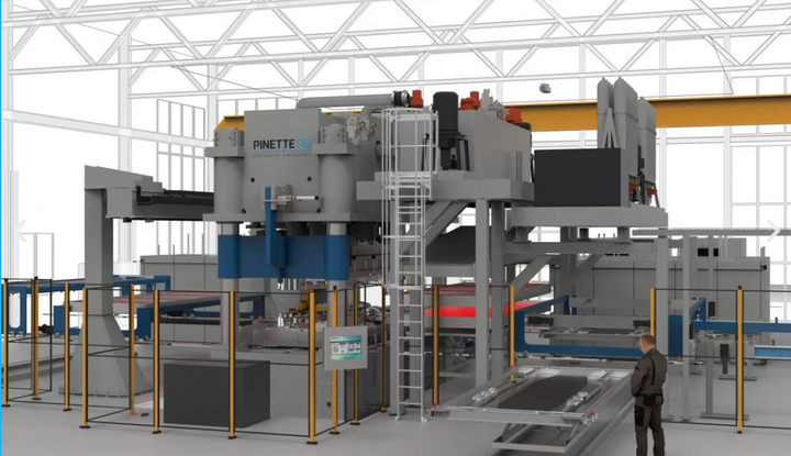 Pinette Pinette commissions large-scale stamp-forming press for TPCs ...