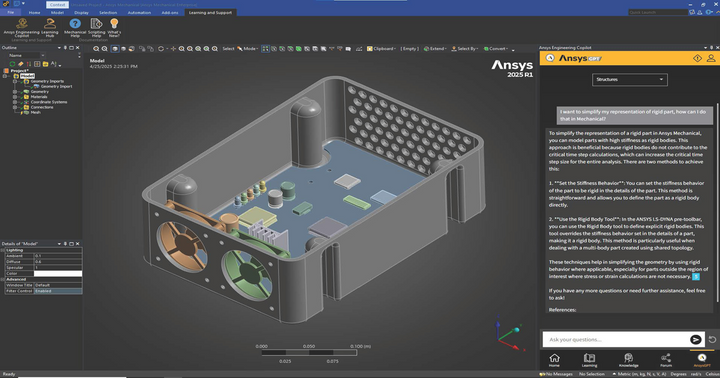 Ansys 25 R2 Ansys launches 2025 R2 with enhanced simulation, accessibility and AI ...