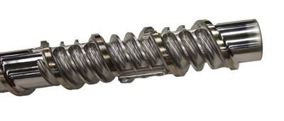 Extrusion: Two-Stage Screw Offers Distributive, Dissipative Mixing
