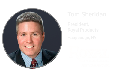 Tom Sheridan, President of Roayl Products