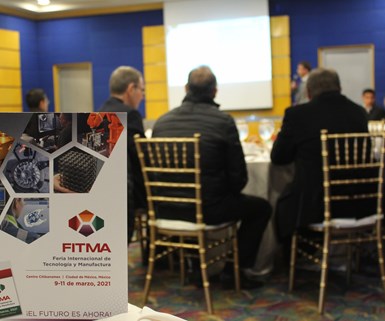 En febrero se realizó la prestentación de FITMA ante empresarios y comunidad manufacturera de Monterrey.
