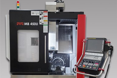 Centro de mecanizado tipo puente MB 450U, de Methods Machine Tools.