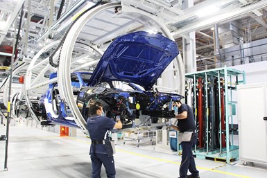 De enero a diciembre de 2021 la producción total de vehículos ligeros en México fue de 2,979,276 unidades. Crédito: BMW