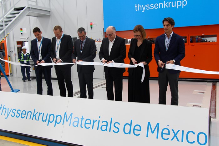 thyssenkrupp Materials inaugura su nuevo centro de servicio en México