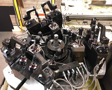 XL Machine robotic machining cell