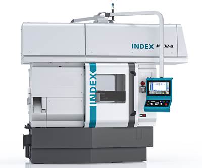 Index's MS32-6 Multi-Spindle Lathe Reduces Changeover Times