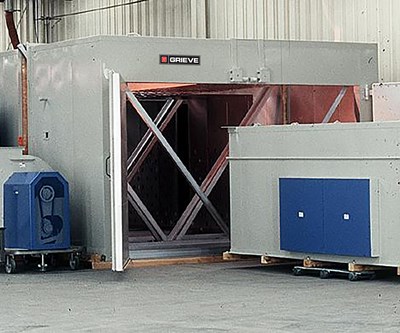 Grieve's No. 976 Walk-In Oven Used for Heating Large Molds