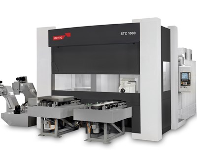 Starrag's STC-MTV Five-Axis Mill-Turns Specialize in Hard Metal Machining