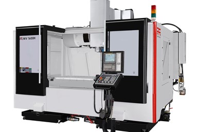 A press photo of Methods Machining Tools' MV 1600H three-axis vertical machining center