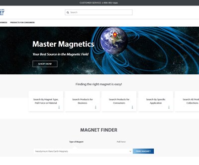 Master Magnetics Launches Redesigned Website