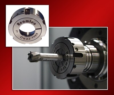Reamtec's EasyZero Runout Compensation Nuts Enable More Precise Concentric Milling