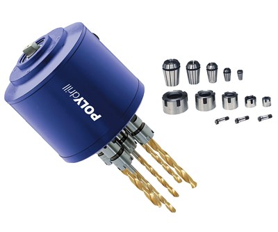 Suhner's PolyDrill Multi-Spindle Drilling Heads Available in Various Configurations