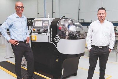 Swiss-Type Lathe Helps Medical Shop Achieve Higher Precision