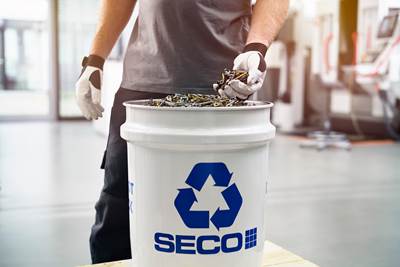 Seco Tools Sets Sustainability Goals, Engages in Partnership