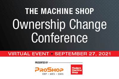 Modern Machine Shop and ProShop ERP Announce New Conference