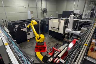 Robotic Cell Improves Quote, Wins Shop an Aerospace Job