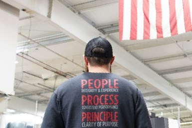 People, Process, Principle: David May's machine shop's motto