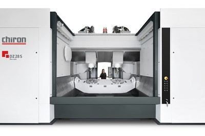 Chiron Launches Twin-Spindle Vertical Machining Center