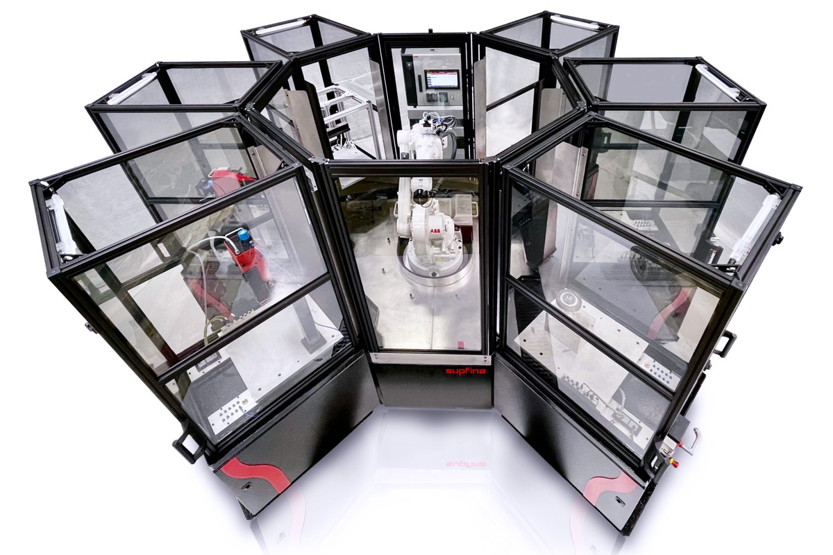 Modular Cell Supfina's Modular Cell Extends Robotic Process Flexibility | Modern ...