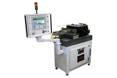 A press photo of Glebar's DM-9CNC offline Wheel Dressing Machine