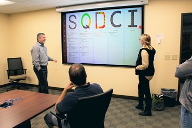 An image of a company using Datanomix's Fusion GEMBA system
