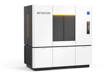 A press image of Zeiss' Metrotom 6 Scout x-ray scanning system