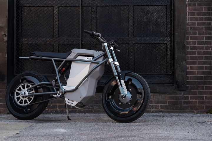 The District, Land Moto's first electric motorcycle