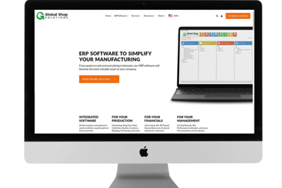 Global Shop Solutions Launches New Website