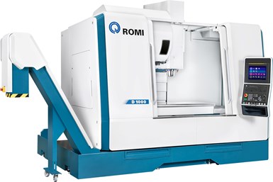 ROMI New Generation D 1000 vertical machining center