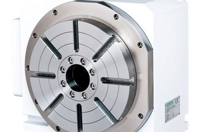 Torque Motor Rotary Table Enables Dynamic Machining