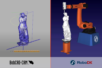 Robotics Programming Plugin for CAD/CAM