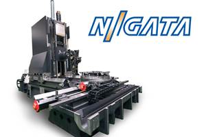 Niigata Launches HMC With Hardened, Ground Inverted V-Shaped Slideways