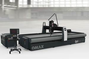 Omax Waterjet Designed for Ease of Use