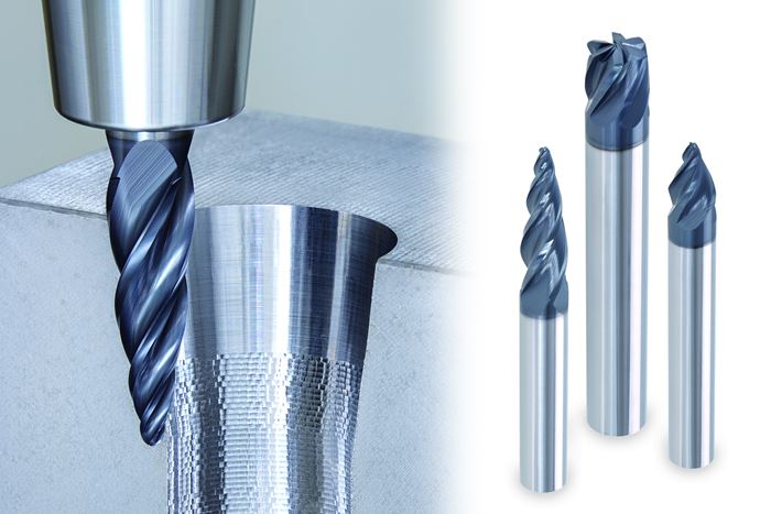 Tungaloy Expands Line of Barrel-Shaped End Mills