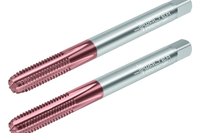 Walter Offers New Solid-Carbide Taps for Blind-Hole Machining