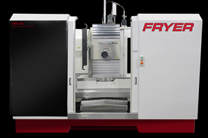 Fryer Offers Compact HMC for Small-Lot Machining