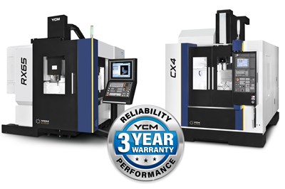 YCM Technology Offers Extended Warranty for Machining Centers