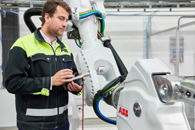 ABB's Expanded Robot Lineup Provides Sustainable Production