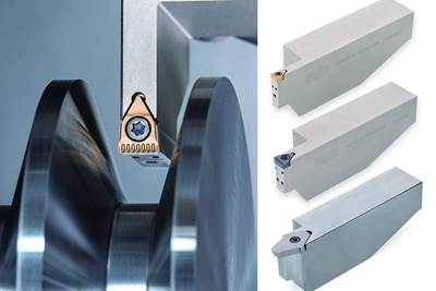 Tungaloy Grooving Toolholders Provide Stable Turning