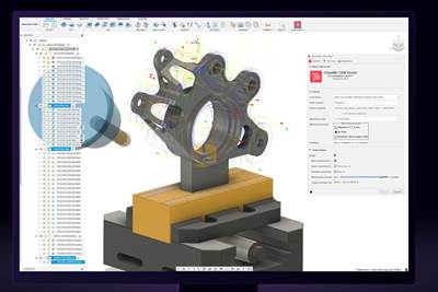 CAM Software Enhances 3+2-Axis Toolpath Programming