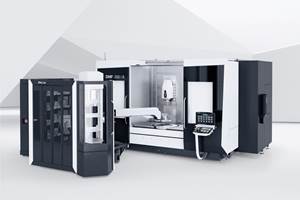DMG MORI's DMF 200|8 Compatible with Long Mold Inserts