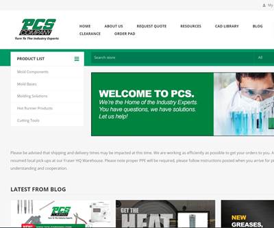 PCS Unveils New Company Website