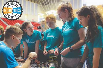 Big Kaiser Presents Fifth Annual Donation to National Robotics League