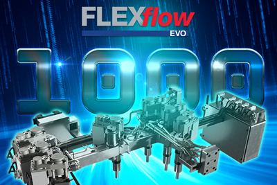 HRSflow Demonstrates FLEXflo Evo Continuous Flexible Flow Control for Injection Molding