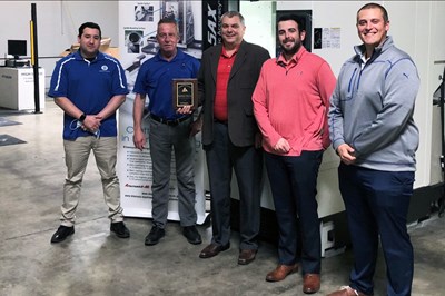 Machinery Sales Co. Wins Kitamura Outstanding Achievement in Sales Award