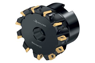 Refined Shoulder Milling Cutter Design Offers More Teeth and New Insert Mounting Positions
