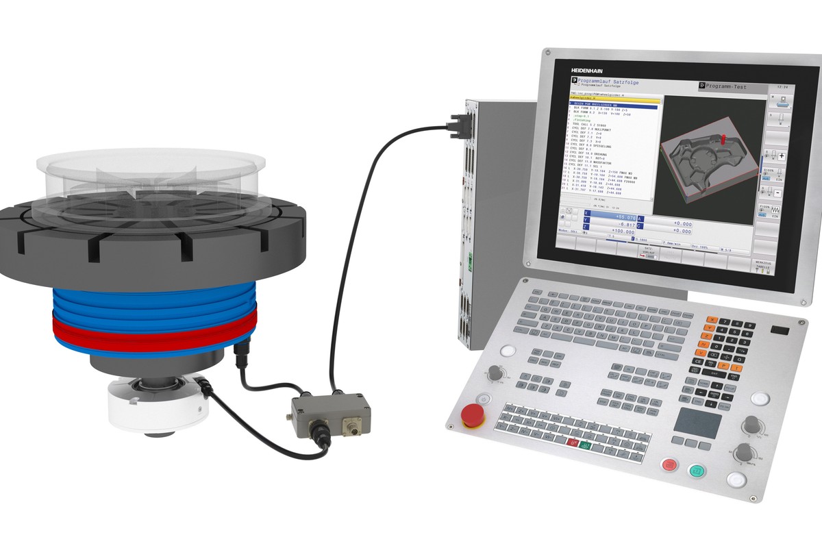 Machine Tools Encoder Application RCN Angle Encoders Advance Machine Tool and Direct-Drive Motor ...