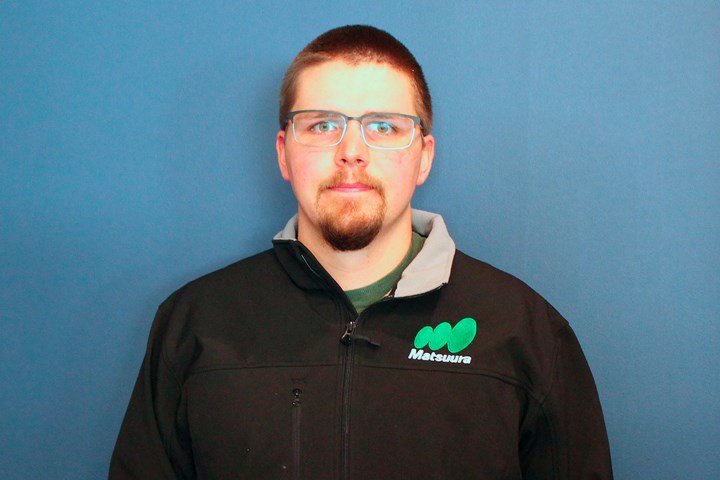Mike Bruegger, Matsuura Machinery USA application engineer.